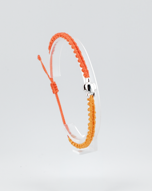 ORANGE TURTLE HALF BRACELET - Kaikai