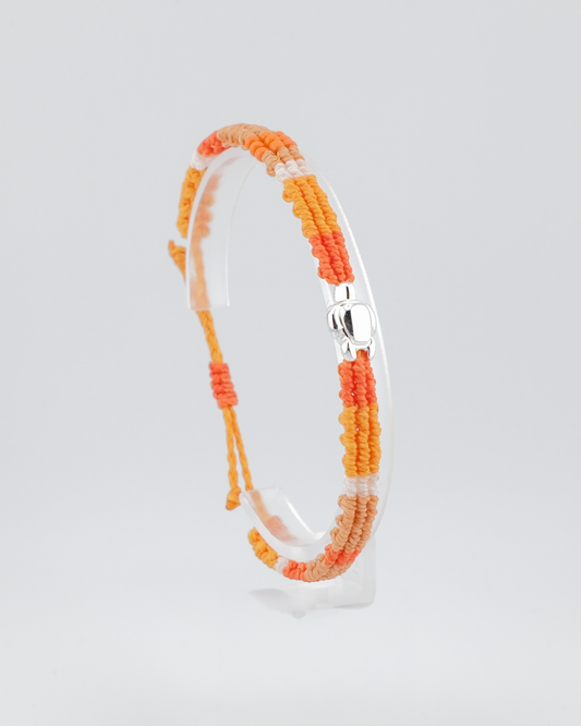 ORANGE TURTLE BEADS BRACELET - Kaikai